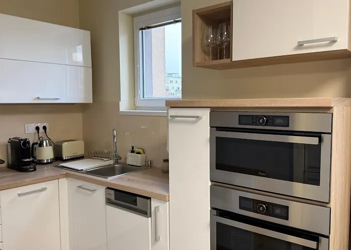 Brownie Design Apartment, Free Garage Parking Apartment Prague